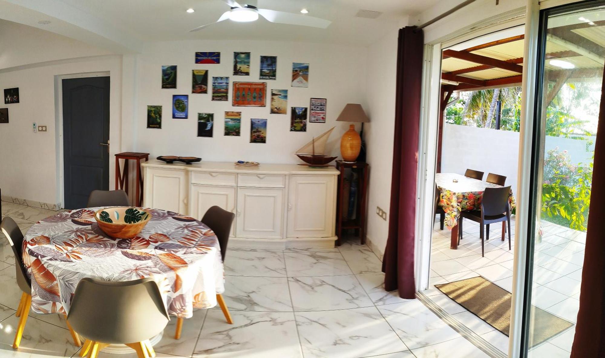 Maison Les Cocotiers De Plaiz'Anse Petite-Ile Ngoại thất bức ảnh